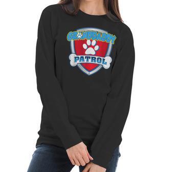 Funny Granddaddy Patrol - Dog Mom Dad For Men Women Women Long Sleeve Tshirt | Favorety CA