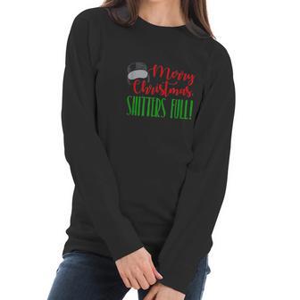 Funny Merry Christmas Quote Shitters Full Women Long Sleeve Tshirt | Favorety CA