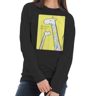 Giraffe-Family-Classic By Paqadesign1 Women Long Sleeve Tshirt | Favorety DE