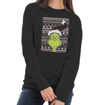 How The Grinch Stole Christmas Women Long Sleeve Tshirt | Favorety