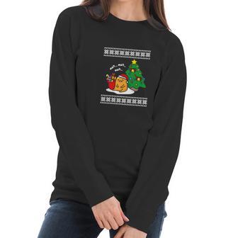 Gudetama Ugly Christmas Women Long Sleeve Tshirt | Favorety