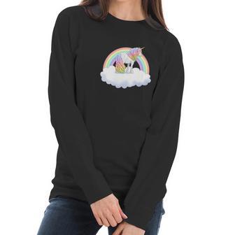 Gypsy Vanner Draft Horse Rainbow Unicorn Women Long Sleeve Tshirt | Favorety CA