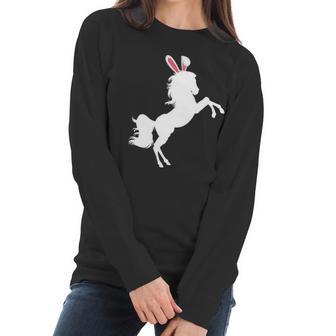 Horse Easter Stallion For Women Teens Girls Women Long Sleeve Tshirt | Favorety AU