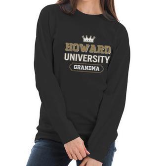 Howard University Grandma Great Gift For Grandparents Women Long Sleeve Tshirt | Favorety DE