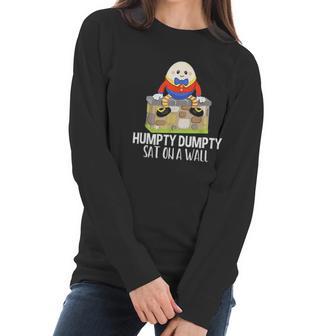 Humpty Dumpty Kids Nursery Rhyme Women Long Sleeve Tshirt | Favorety DE