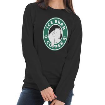 Ice Bear Coffee Women Long Sleeve Tshirt | Favorety CA