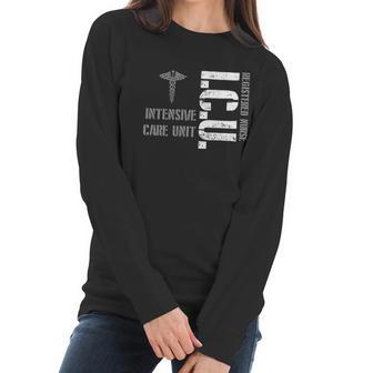 Icu Registered Nurse Intensive Care Unit Rn Staff Women Long Sleeve Tshirt | Favorety CA