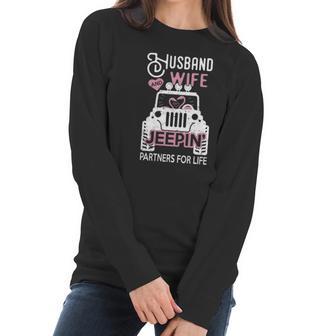 Jeep Husband And Wife Women Long Sleeve Tshirt | Favorety CA