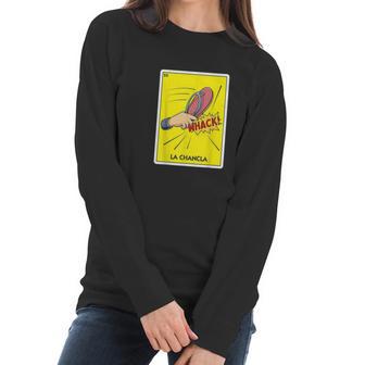 La Chancla Mexico Flip Flop Latino Mom Chancla Survivor Women Long Sleeve Tshirt | Favorety