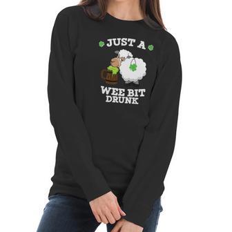 Leprechaun Sheep Beer St Paddy Day Women Long Sleeve Tshirt | Favorety AU