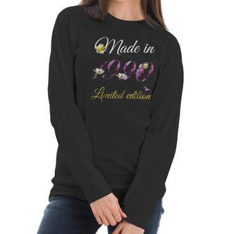 Made In 1990 - 31 Years Old Floral 1990 31St Birthday Gift Women Long Sleeve Tshirt | Favorety CA