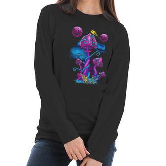 Magic Mushroom Psychedelic Trippy Lsd Art Perfect Gift Idea Women Long Sleeve Tshirt | Favorety AU