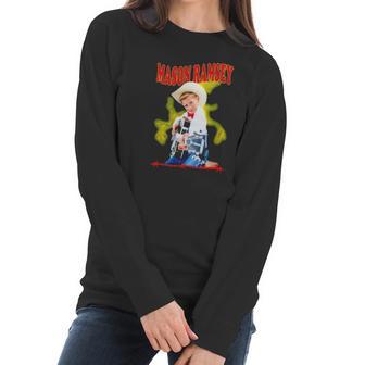 Mason Ramsey Playing Guitar Gift Men Women T-Shirt Graphic Print Casual Unisex Tee Women Long Sleeve Tshirt | Favorety