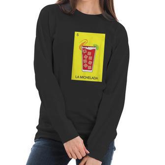 Michelada Beer Cerveza Mexicana Camaron Spicy Shrimp Botana Women Long Sleeve Tshirt | Favorety DE