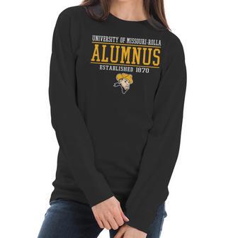 Missouri Rolla Alumnus Women Long Sleeve Tshirt | Favorety CA