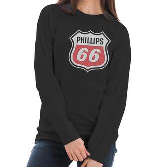 Mobil Logo Efficient Plant Women Long Sleeve Tshirt | Favorety DE