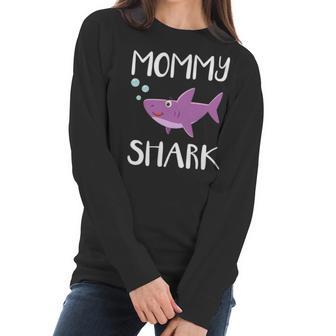 Mommy Gift Mommy Shark V2 Women Long Sleeve Tshirt | Favorety DE