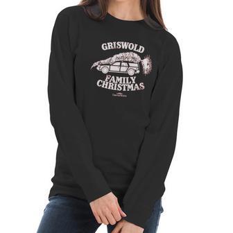 National Lampoons Christmas Vacation Griswold Family Women Long Sleeve Tshirt | Favorety