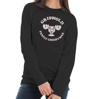 National Lampoons Christmas Vacation Moose Cup Women Long Sleeve Tshirt | Favorety UK