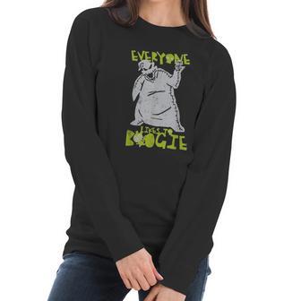 The Nightmare Before Christmas Oogie Boogie Women Long Sleeve Tshirt | Favorety