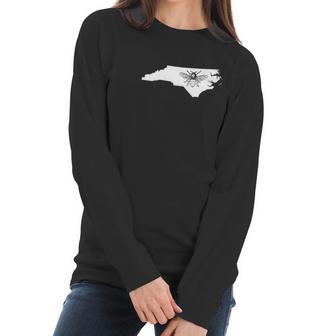 North Carolina Bee Lover Beekeeper Beekeeping Women Long Sleeve Tshirt | Favorety UK