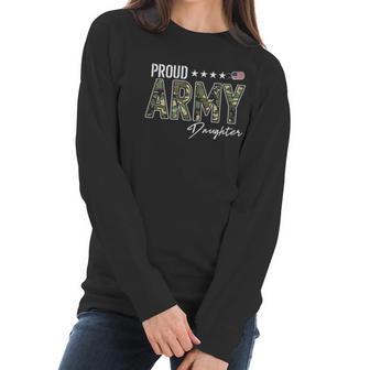 Ocp Proud Army Daughter Women Long Sleeve Tshirt | Favorety DE