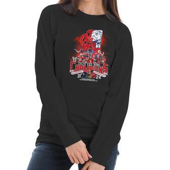 Ole Miss 2020 Egg Bowl Champions Ole Miss Rebels Vs Mississippi State Women Long Sleeve Tshirt | Favorety AU