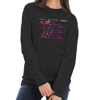 Original Donkey Kong Women Long Sleeve Tshirt | Favorety CA