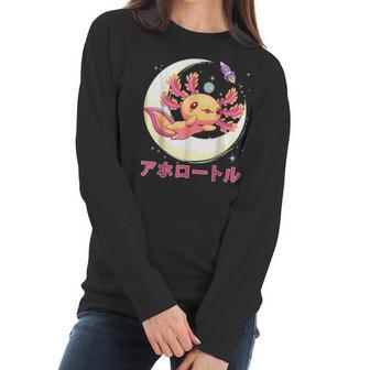 Pastel Goth Axolotl Kawaii Japanese Anime Aesthetic Nu Goth Men Women T-Shirt Graphic Print Casual Unisex Tee Women Long Sleeve Tshirt | Favorety CA