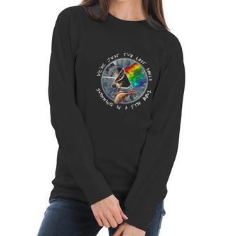 Pink Floyd We’Re Just Two Lost Souls Swimming In A Fishbowl Shirt Women Long Sleeve Tshirt | Favorety AU