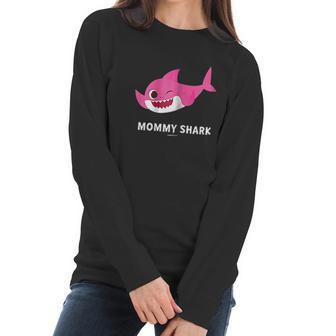 Pinkfong Mommy Shark Official Women Long Sleeve Tshirt | Favorety