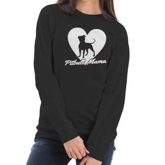 Pitbull Mama Pitt Bully Dog Lover Gift Game Women Long Sleeve Tshirt | Favorety DE