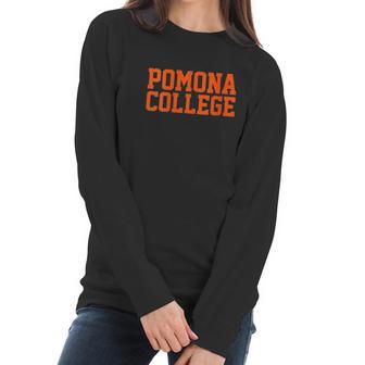 Womens Pomona College Sagehens Ncaa Women Long Sleeve Tshirt | Favorety CA