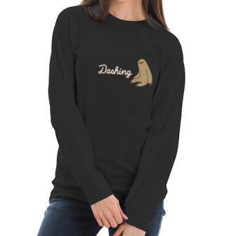 Pusheen Sloth T-Shirt Women Long Sleeve Tshirt | Favorety UK