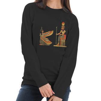 Queen Pharaoh Egypt Goddess Isis Women Long Sleeve Tshirt | Favorety AU