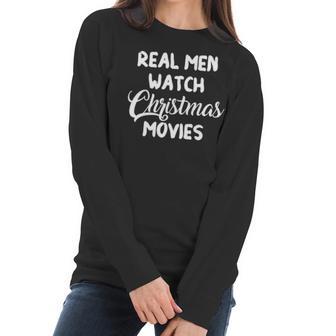 Real Me Watch Christmas Movies Women Long Sleeve Tshirt | Favorety UK