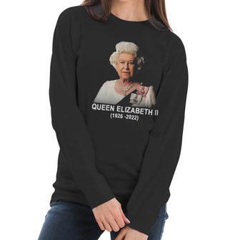 RIP Queen Elizabeth II 1926-2022 Gift Men Women T-Shirt Graphic Print Casual Unisex Tee Women Long Sleeve Tshirt | Favorety CA