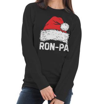 Ron Pa Santa Christmas Family Xmas Gifts Women Long Sleeve Tshirt | Favorety UK