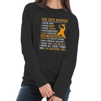 Rsd Crps Warrior For Women Men Women Long Sleeve Tshirt | Favorety AU