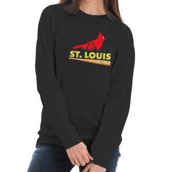 Saint Louis Red Cardinal Women Long Sleeve Tshirt | Favorety AU