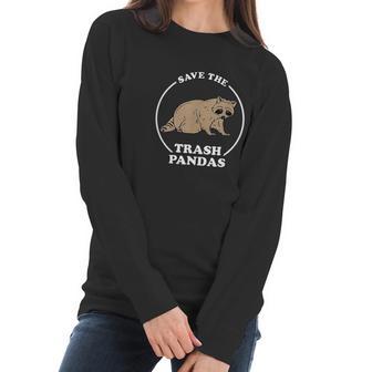 Save The Trash Pandas Women Long Sleeve Tshirt | Favorety DE