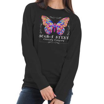 Scuba Steve Butterfly Of Hope Women Long Sleeve Tshirt | Favorety UK