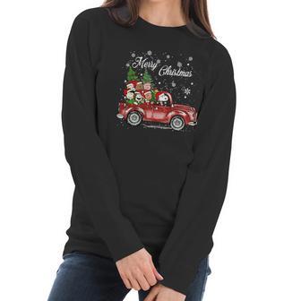 Snoopy Merry Christmas Shirt Women Long Sleeve Tshirt | Favorety UK