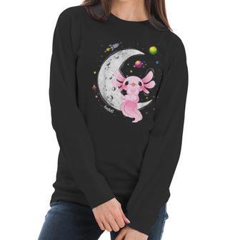 Space Axolotl Kawaii Pastel Goth Anime Comic Girl N Men Women T-Shirt Graphic Print Casual Unisex Tee Women Long Sleeve Tshirt | Favorety AU