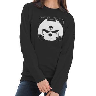 Space-Marine-Panda-Warhammer-40K Women Long Sleeve Tshirt | Favorety DE