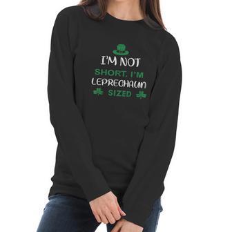 St Patricks Day For Women Leprechaun Funny Leaf Irish Flag Men Green Day Magically Women Long Sleeve Tshirt | Favorety UK