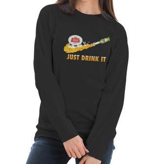 Stella Artois Beer Just Drink It Women Long Sleeve Tshirt | Favorety AU