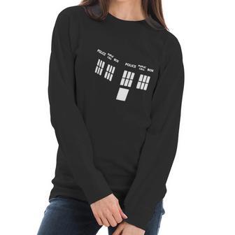 Tardis Womens Tshirts Women Long Sleeve Tshirt | Favorety AU