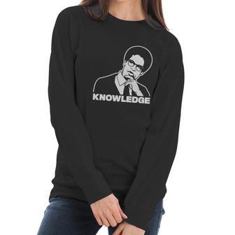 Thomas Sowell Knowledge Women Long Sleeve Tshirt | Favorety AU