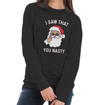 Tipsy Funny Christmas Festive Christmas Women Long Sleeve Tshirt | Favorety UK